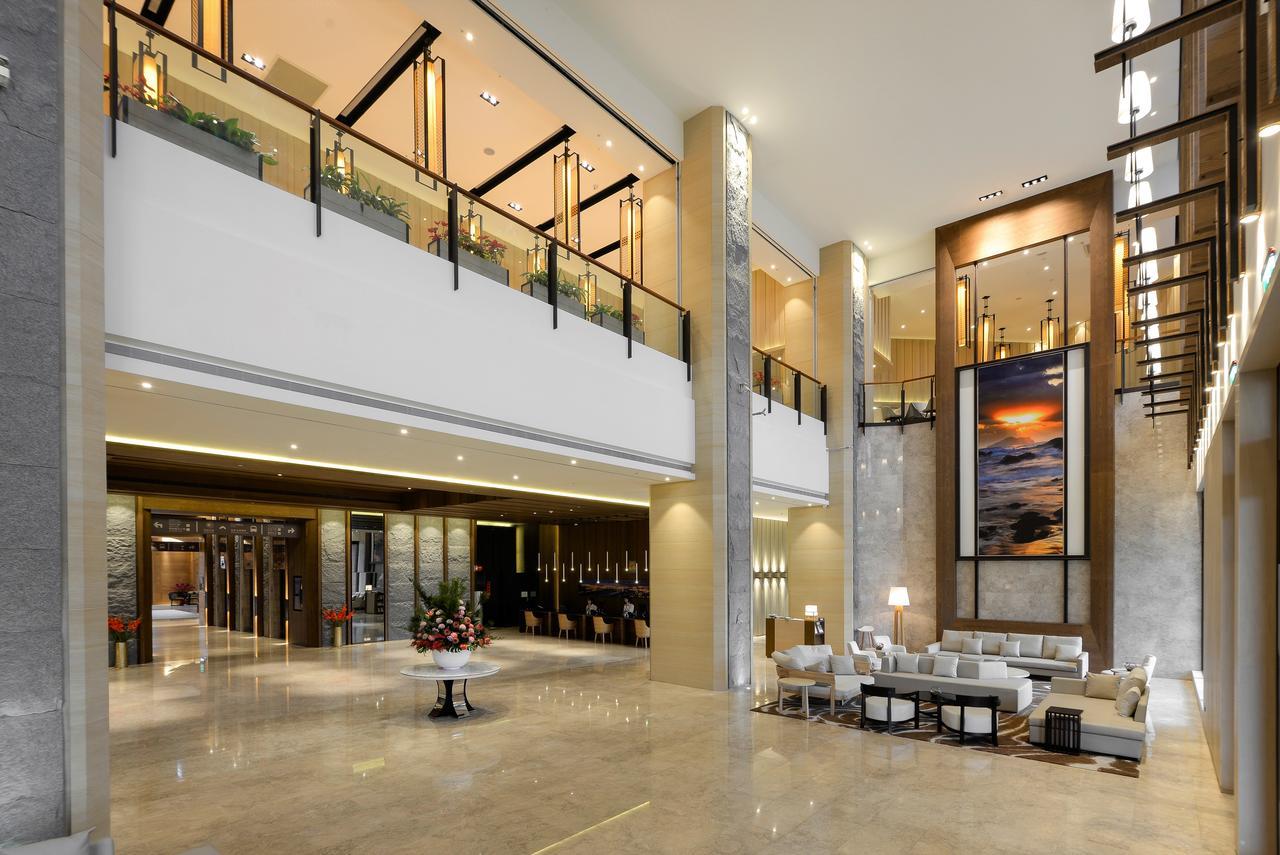Cuncyue Hot Spring Resort ليودونغ المظهر الخارجي الصورة Lobby